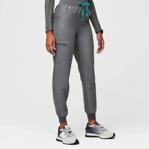 Figs NEW Womens Technical Collection Jogger Scrub Pants Size XL Grey - Picture 3 of 9